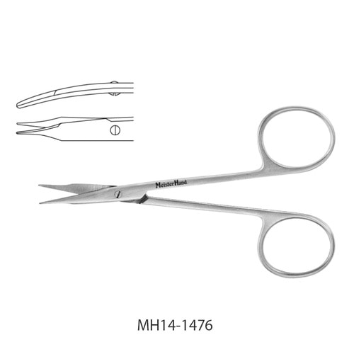 MH18-1466, MH18-1476 STEVENS TENOTOMY Scissors, cvd,short blades/cvd, long blades, blunt points