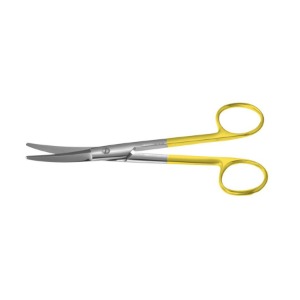 PADGETT Kaye Rhytidectomy Scissors, 5-5/8&quot; (142mm), Curved, SuperCut, Tungsten Carbide. PM-6840TC