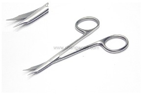 [KASCO] 13-171 테노토미 시저 커브 샤프/샤프 타입 (Tenotomy Scissors Curved Sharp/Sharp Type)