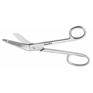 MH5-550 LISTER Bandage Scissors, 8&quot;(20.3cm), with one large finger ring