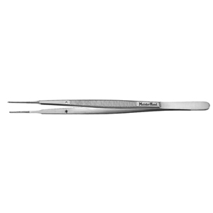 MH6-180 GERALD Dressing Forceps, 7&quot;(17.8cm), straight, serrated