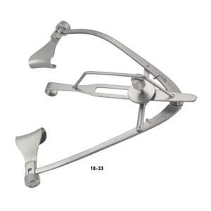 18-33 MAUMENEE-PARK Eye Speculum, with Canthus Hook